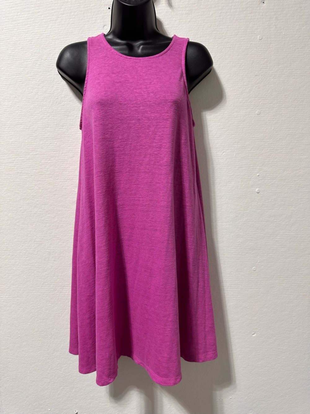 Old Navy Fuchsia Tank Swing Midi Dress